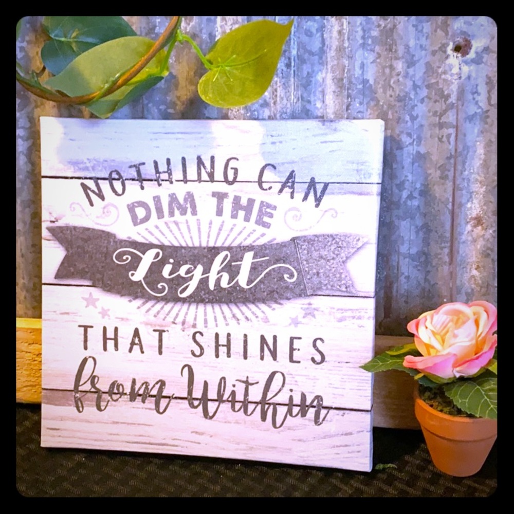 Canvas Wall sign